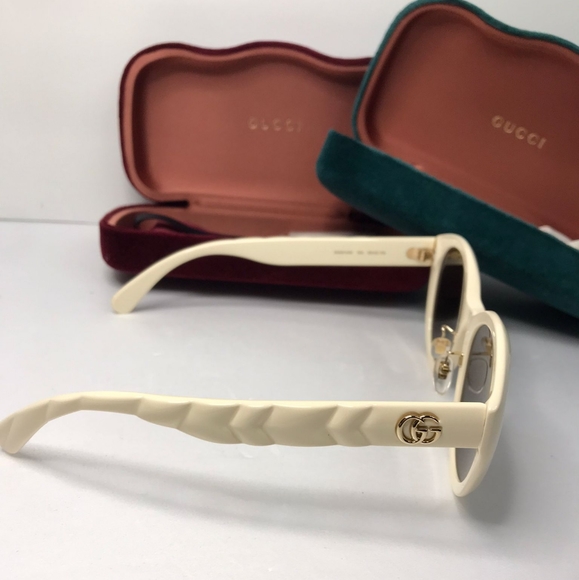 💯 Original Gucci GG0814SK-002 56 Ladies Sunglasses - Picture 4 of 12
